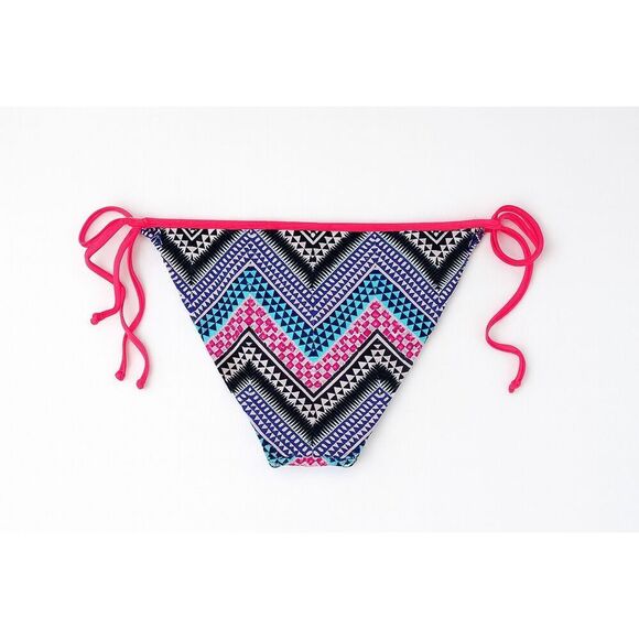 GAP Multicolor Chevron Bikini Bottoms Women’s Swimwear Size S NWOT - Picture 2 of 3